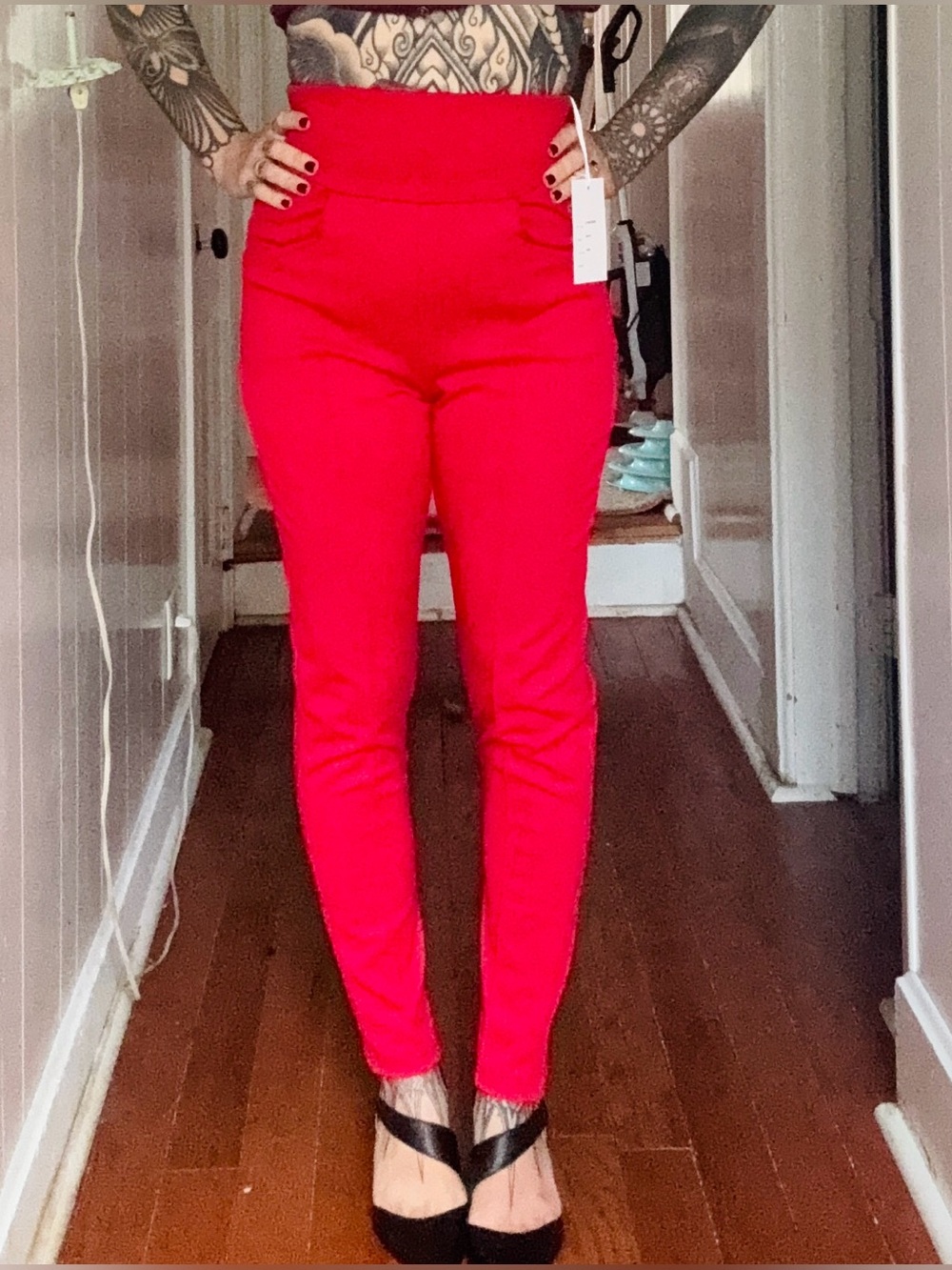 Unique Vintage High Waisted Pants